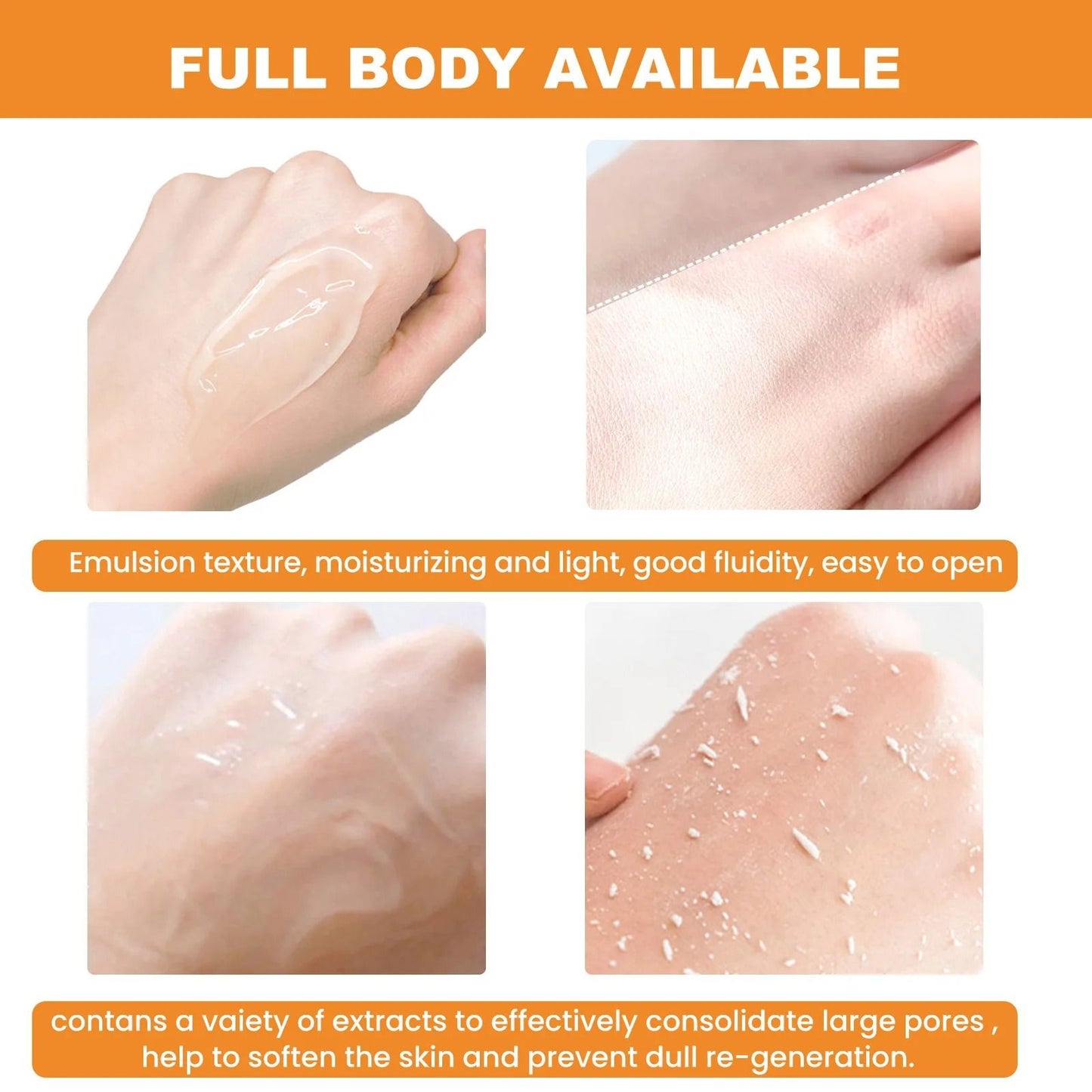 Orange Exfoliating Gel Dead Spot Remover 50g 1