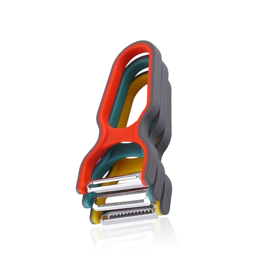 3Piece Stainless Steel MultiFunction Peeler  Slicer Set  Versatile Kitchen Tool For Fruits Vegetabl 6