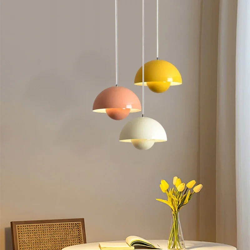 Modern Bud Pendant Light, Creative Chandelier, Multi color Optional Indoor Lighting, for Bedroom, Study