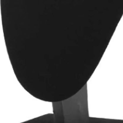 Black Velvet Jewelry Display Stand Set  2Piece Necklace Holder Mannequin Bust For Professional Show 4