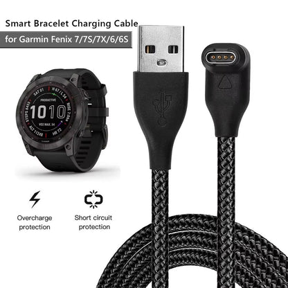 Premium USB Charging Cable for Garmin Fenix & Forerunner Series – Fast, Reliable Data Cord Charger for Smartwatch Perfor