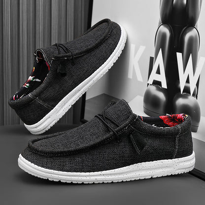Lightweight SlipOn Men Casual Shoes Breathable Soft Sole Comfortable Flats For Walking Travel  Dail 4