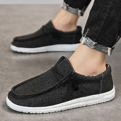 Lightweight SlipOn Men Casual Shoes Breathable Soft Sole Comfortable Flats For Walking Travel  Dail 2