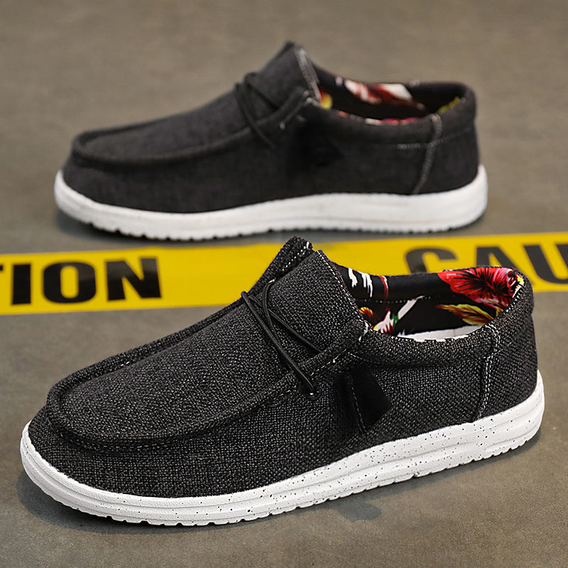 Lightweight SlipOn Men Casual Shoes Breathable Soft Sole Comfortable Flats For Walking Travel  Dail 6