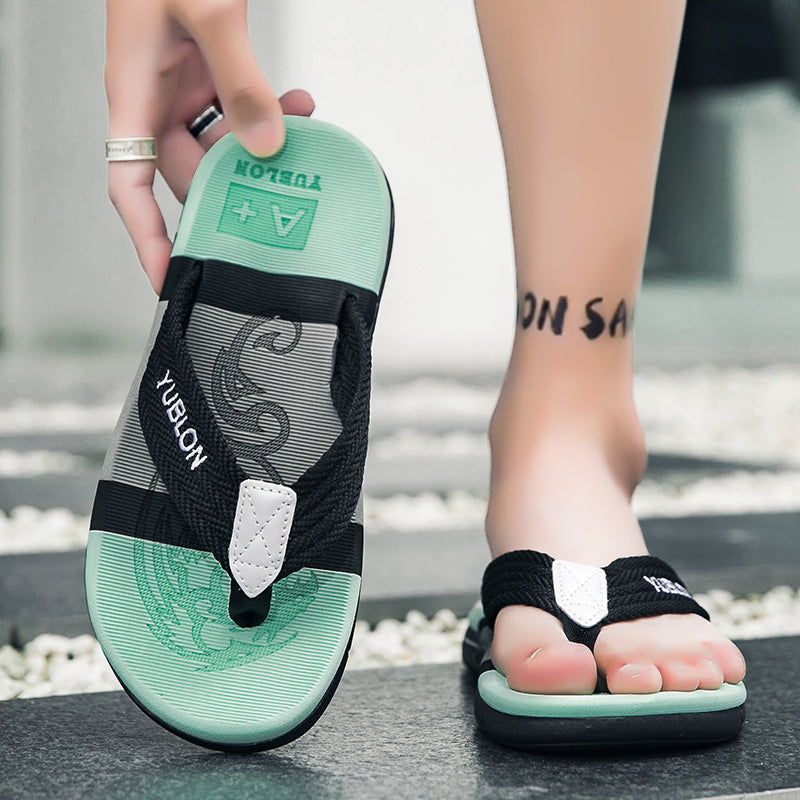 Mens AntiSlip Beach Sandals Breathable Summer Flip Flops For Outdoor Comfort 3