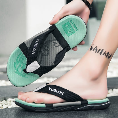 Mens AntiSlip Beach Sandals Breathable Summer Flip Flops For Outdoor Comfort 5
