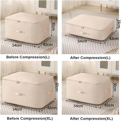 Large Capacity Self Compression Heavy Duty Moving Organizer Bags Duvet Storage Bag New Self Compres 4