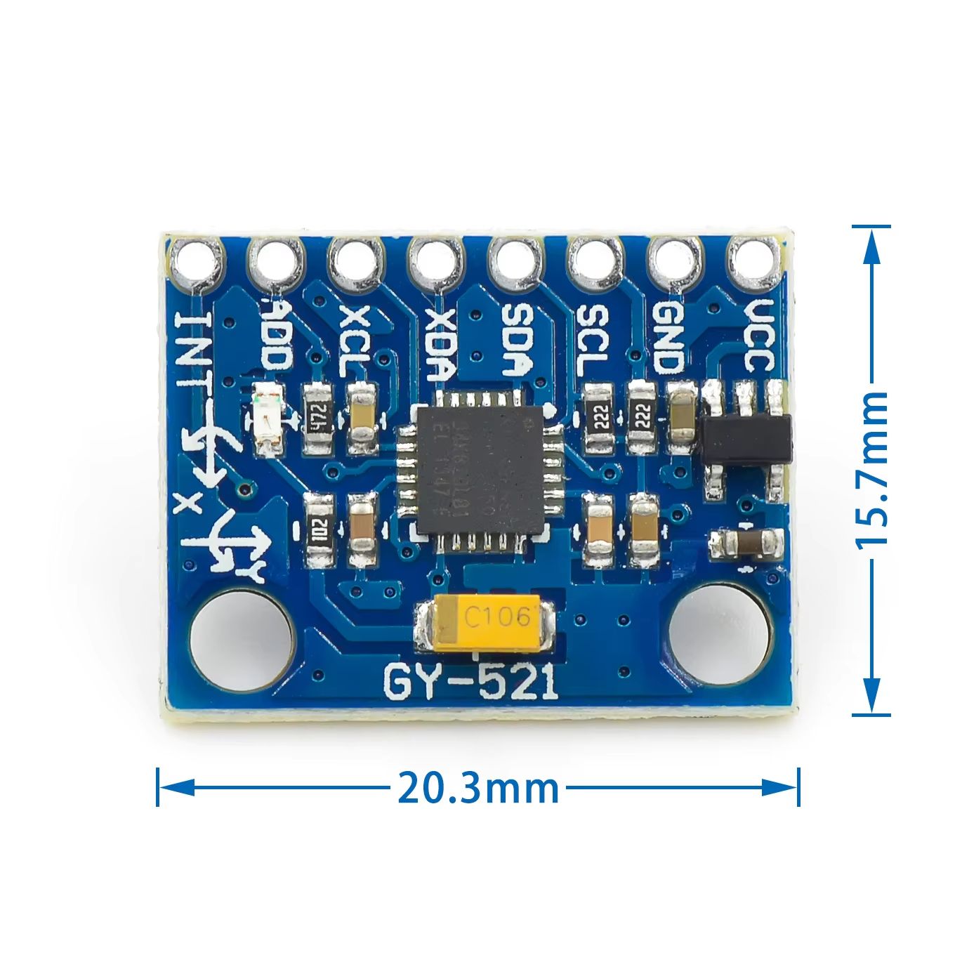MPU6050 Motion Sensor Module  6Axis Gyroscope And Accelerometer For Arduino  DIY Robotics 5