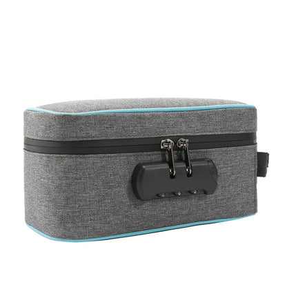 Combination Lock Smell Proof Cigarette Smoking Bag Tobacco Herbs Stash Box Secure Cigar Grinder Pip 5