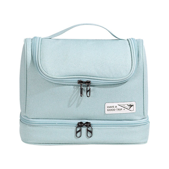 Travel Organizer New Dry Wet Hanging Womens Cosmetic Bags Make Up Case Wash Toiletry Bag Necessarie 7