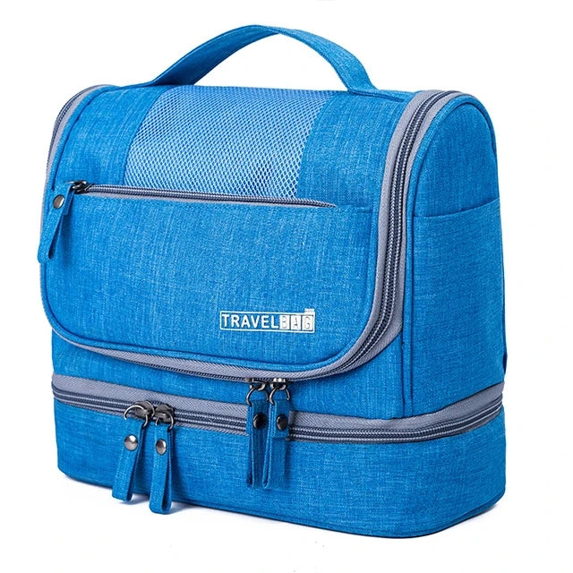 Travel Organizer New Dry Wet Hanging Womens Cosmetic Bags Make Up Case Wash Toiletry Bag Necessarie 13