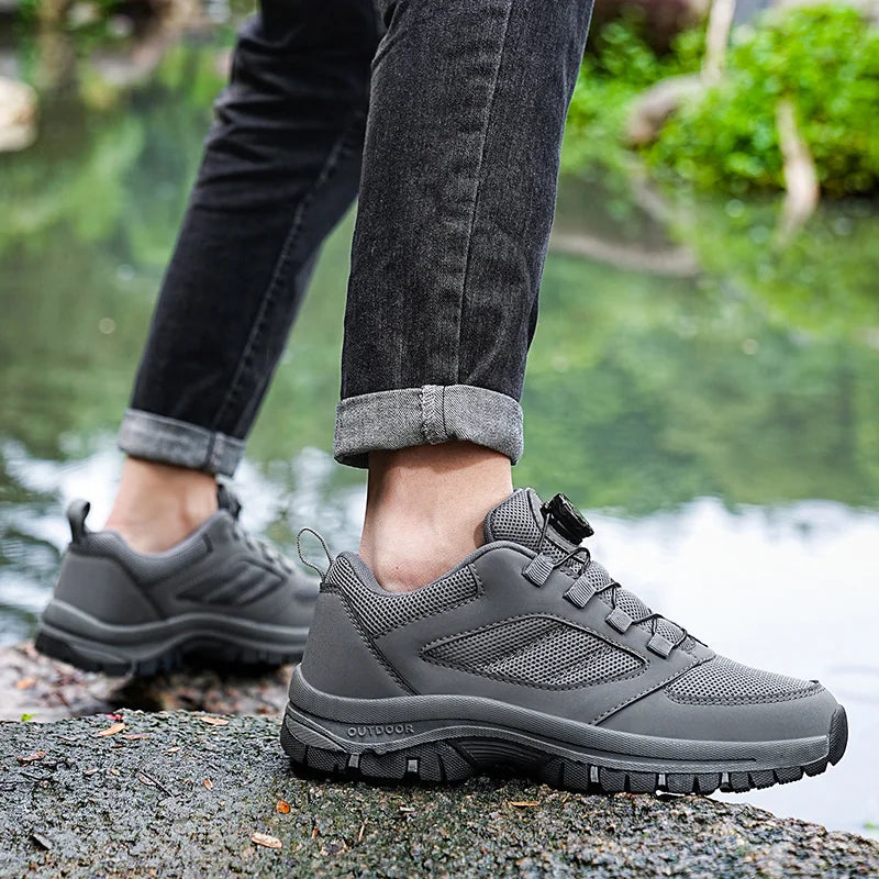 Mens Outdoor Hiking Shoes Breathable NonSlip And Durable Walking  Climbing Sport Shoes Adventure Fo 1