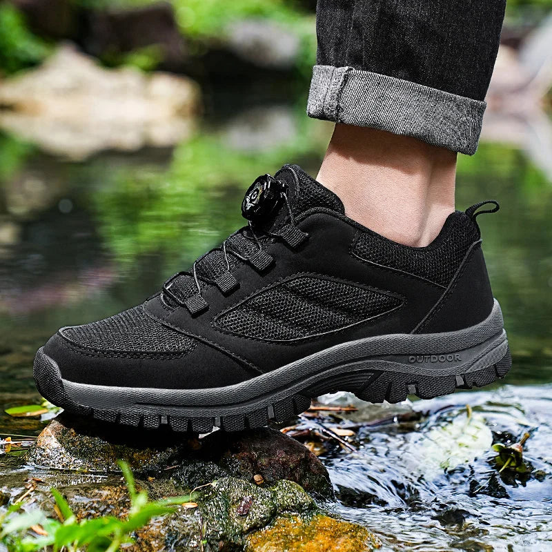 Mens Outdoor Hiking Shoes Breathable NonSlip And Durable Walking  Climbing Sport Shoes Adventure Fo 2