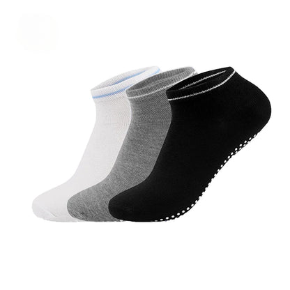 Womens Yoga Socks With NonSlip Grips  Straps Cotton Bandage Pilates Barre Dance Socks For Barefoot  1