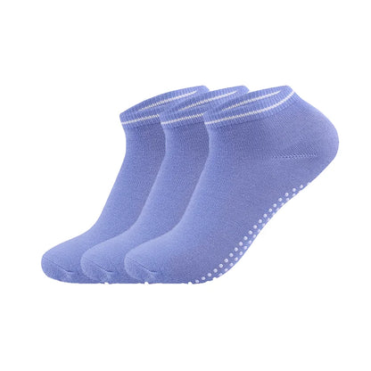 Womens Yoga Socks With NonSlip Grips  Straps Cotton Bandage Pilates Barre Dance Socks For Barefoot  2