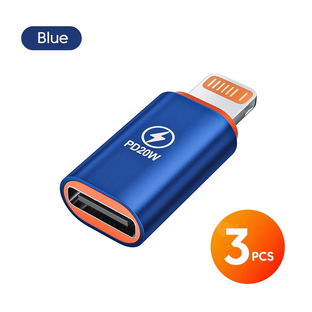 20W120W TypeC To Lightning PD Fast Charging Adapter  USBC Female To Lightning Male Converter For IP 12