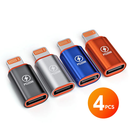 20W120W TypeC To Lightning PD Fast Charging Adapter  USBC Female To Lightning Male Converter For IP 14