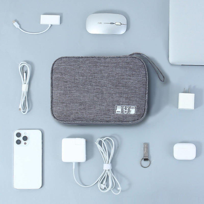 Data Cable Organizer Digital Storage Bag Waterproof Travel Case For Electronic Devices Earphone Lin 2