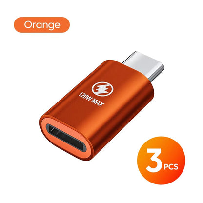 20W120W TypeC To Lightning PD Fast Charging Adapter  USBC Female To Lightning Male Converter For IP 24