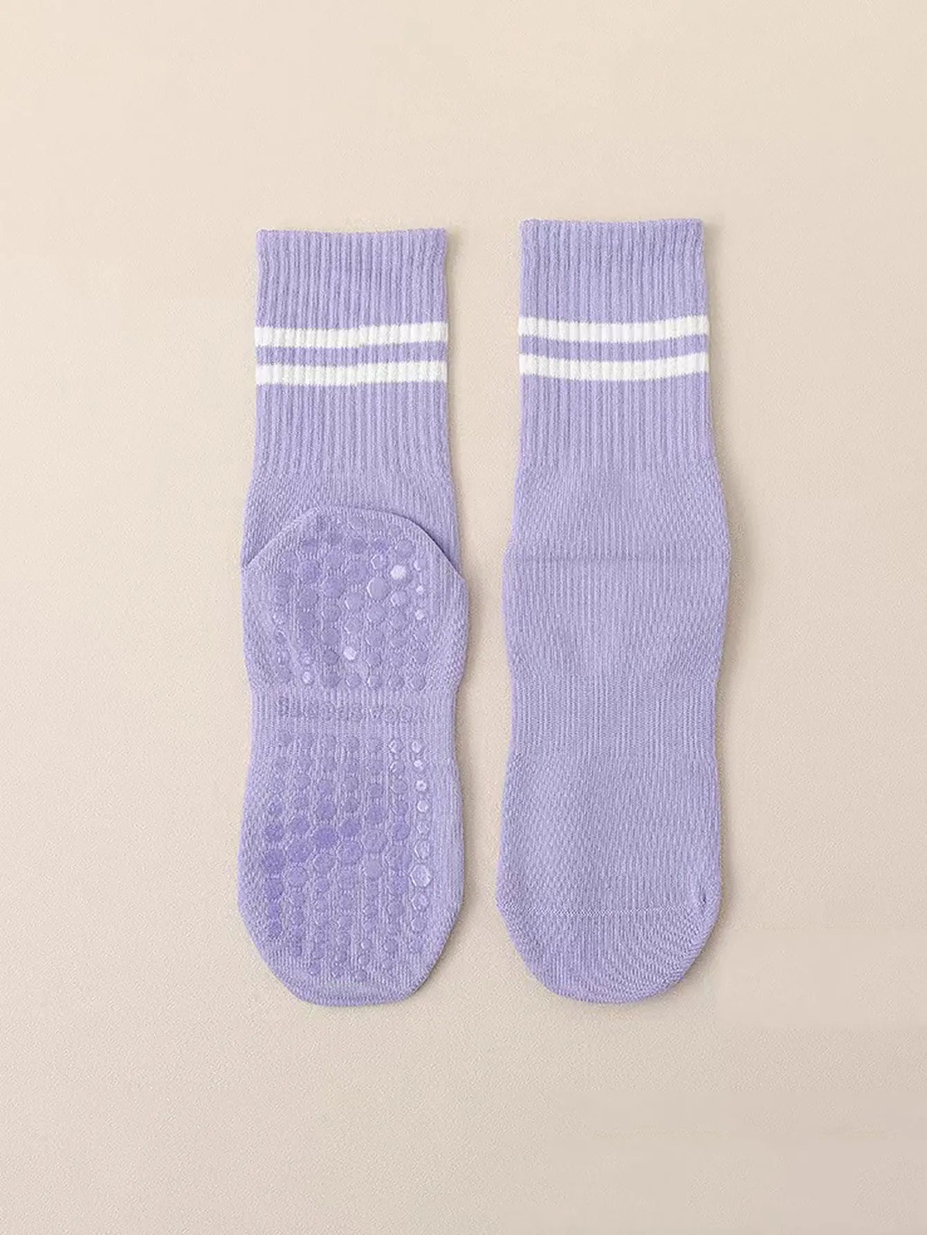 Non Slip Pilates Socks With Grips For Women Breathable Yoga  Barre Socks For Secure Movement 6
