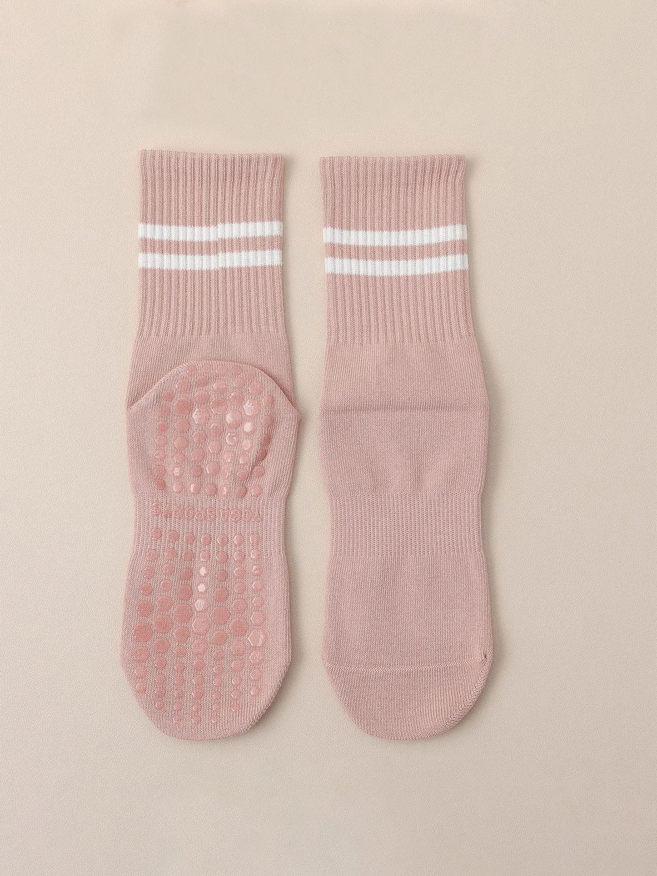 Non Slip Pilates Socks With Grips For Women Breathable Yoga  Barre Socks For Secure Movement 8