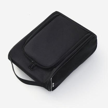 Travel Shoe Storage Bag Black Oxford Cloth Portable Business Slipper Bag Football And Basketball Sh 1