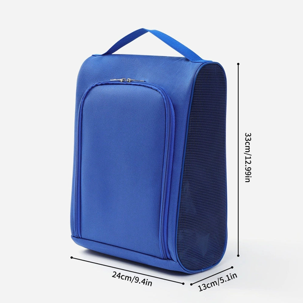 Travel Shoe Storage Bag Black Oxford Cloth Portable Business Slipper Bag Football And Basketball Sh 5