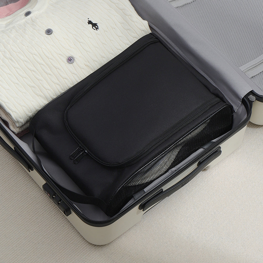 Travel Shoe Storage Bag Black Oxford Cloth Portable Business Slipper Bag Football And Basketball Sh 4
