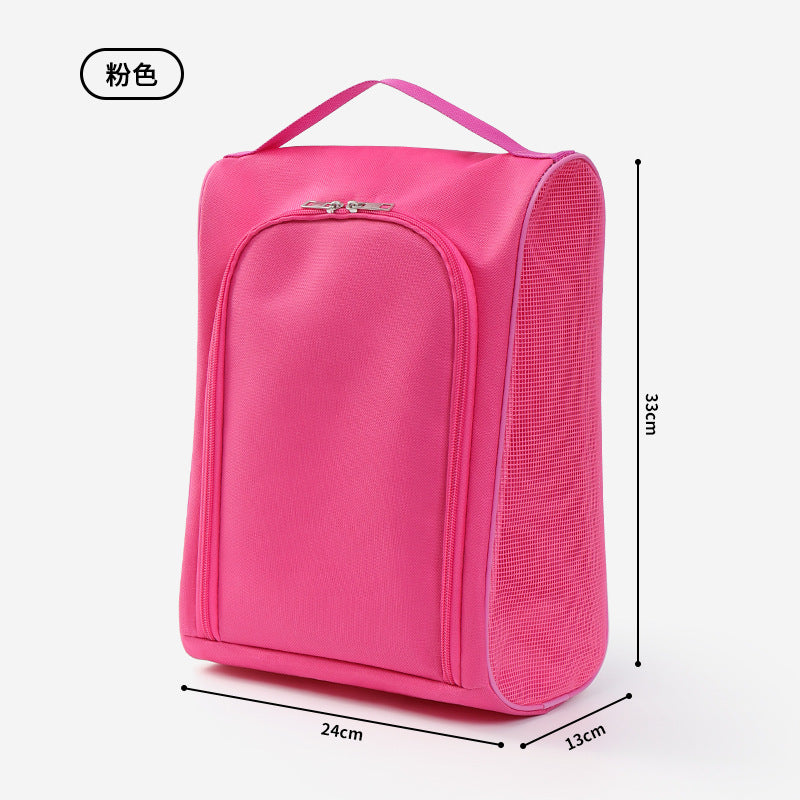 Travel Shoe Storage Bag Black Oxford Cloth Portable Business Slipper Bag Football And Basketball Sh 6