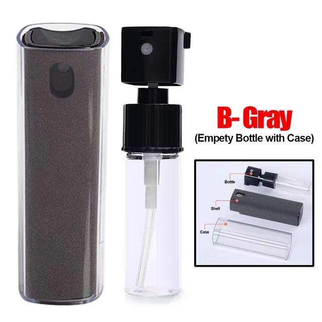 Mini Screen Cleaner Spray With Microfiber Cloth  Portable Phone  Tablet Cleaning Kit For IPhone IPa 9