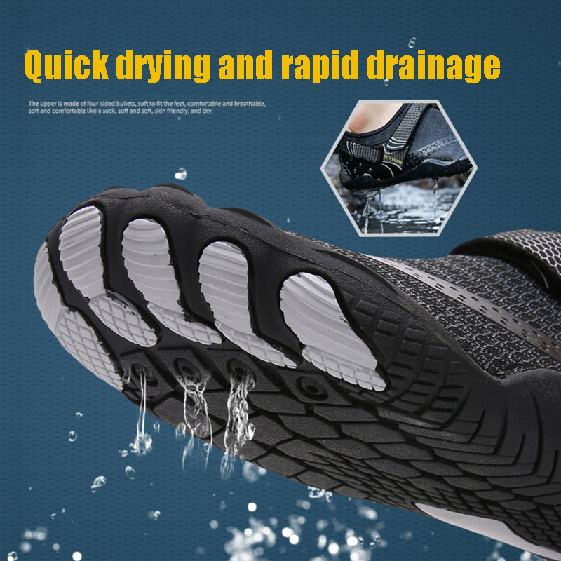Mens QuickDry Wading Shoes Lightweight Water Sneakers  Breathable Barefoot Outdoor Footwear For Swi 1
