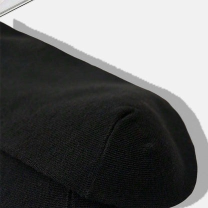 HighQuality Men Solid Black Ankle Socks Breathable Antibacterial Anti Odor Fashionable Versatile Ca 2