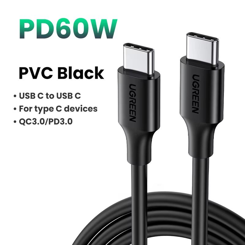 UGREEN USBC PD60W Fast Charging Cable  HighSpeed Data  Power Delivery Cord For IPhone 171615 Samsun 10