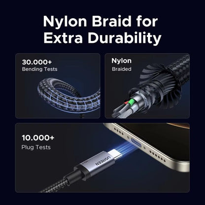UGREEN USBC PD60W Fast Charging Cable  HighSpeed Data  Power Delivery Cord For IPhone 171615 Samsun 4