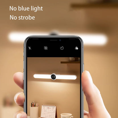 LED Desk Lamp, Eye Protection Learning Lamp with Magnetic Suction, Special Charging Design for College Student Dormitory