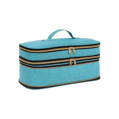 Slim Expandable Handheld Hair Dryer Storage Bag Portable Double Layer Travel Storage Bag 3