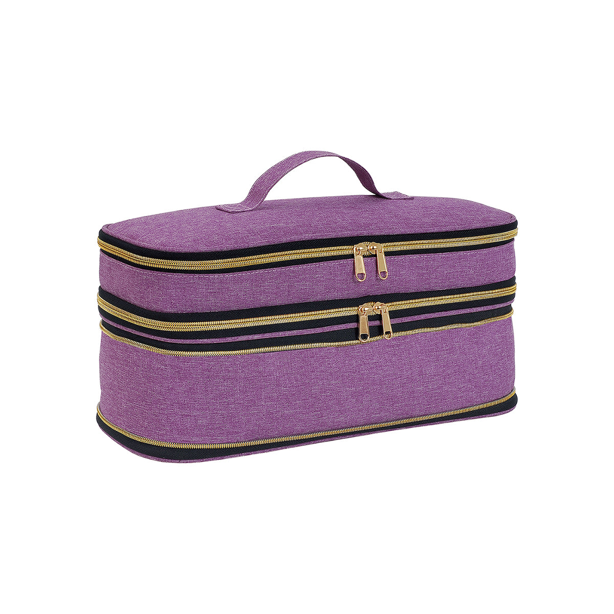 Slim Expandable Handheld Hair Dryer Storage Bag Portable Double Layer Travel Storage Bag 5
