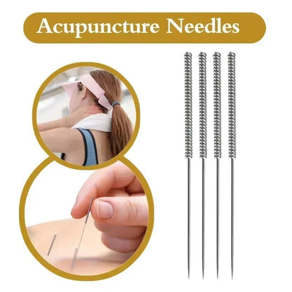 ZHONGYAN TAIHE 500PCS Disposable Acupuncture Needles With Tube  Sharp Sterile  Professional Grade 3