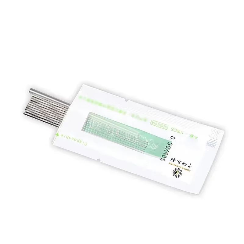 ZHONGYAN TAIHE 500PCS Disposable Acupuncture Needles With Tube  Sharp Sterile  Professional Grade 4