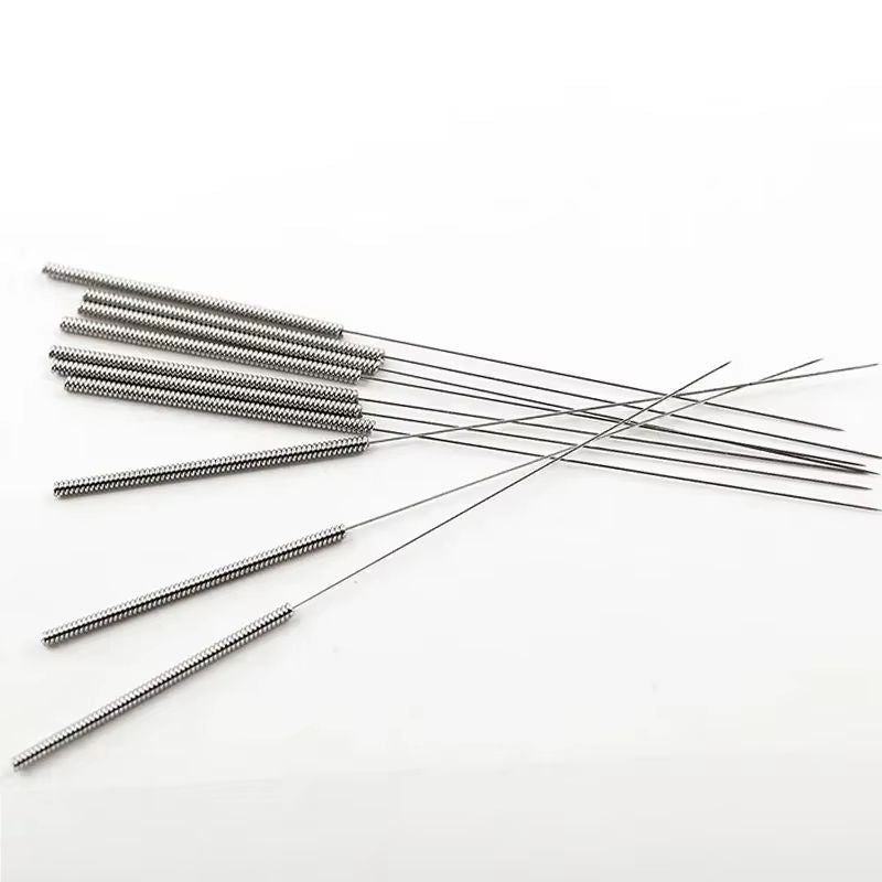 ZHONGYAN TAIHE 500PCS Disposable Acupuncture Needles With Tube  Sharp Sterile  Professional Grade 5