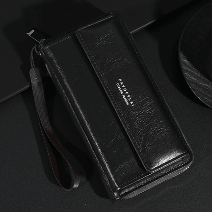 UrbanCraft Mens PU Leather Zipper Wallet And Clutch Bag 4