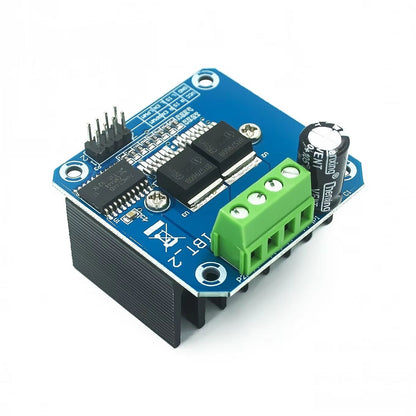 Double BTS7960 43A Dual HBridge Motor Driver Module  HighPower Controller For Robotics And Smart Ca 1