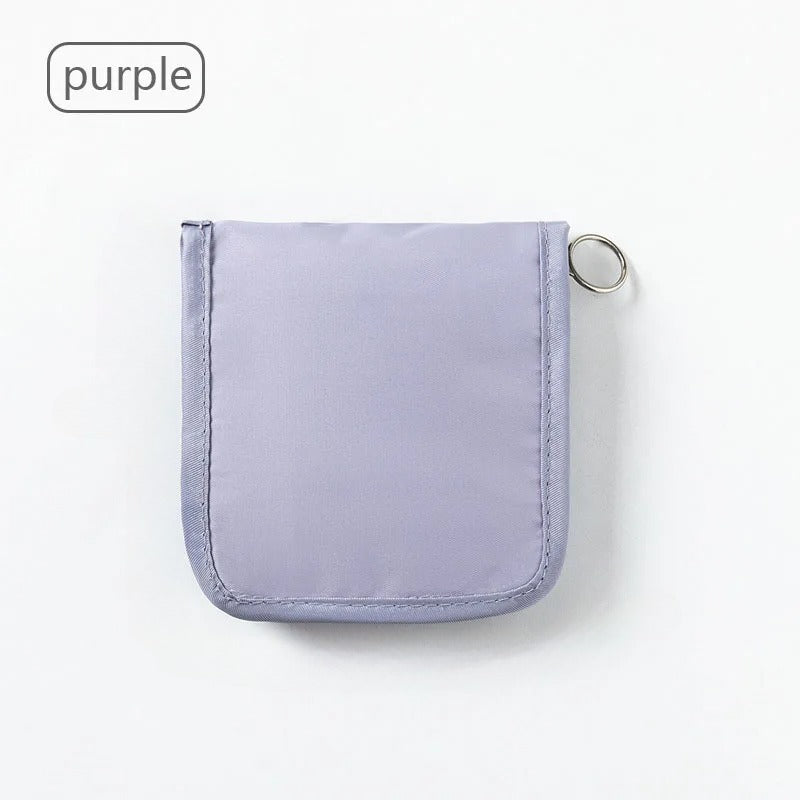 Portable Foldable Large Opening with Zip Sort, Mini Medical Pouch, First Aid Kit Outdoor, Travel Essential Storage Bag