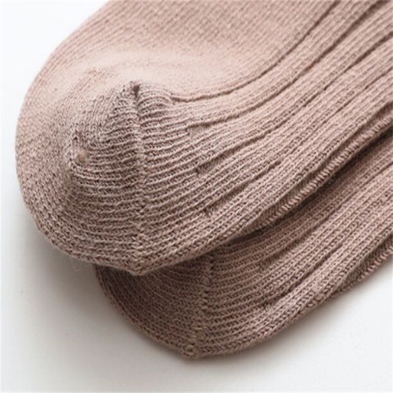 Cotton Soft Spring Autumn Socks for Baby Girls and Boys, Korean Style Childrens Socks for Everyday Comfort