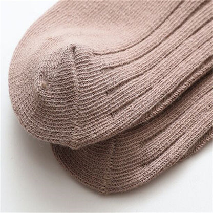 Cotton Soft Spring Autumn Socks for Baby Girls and Boys, Korean Style Childrens Socks for Everyday Comfort