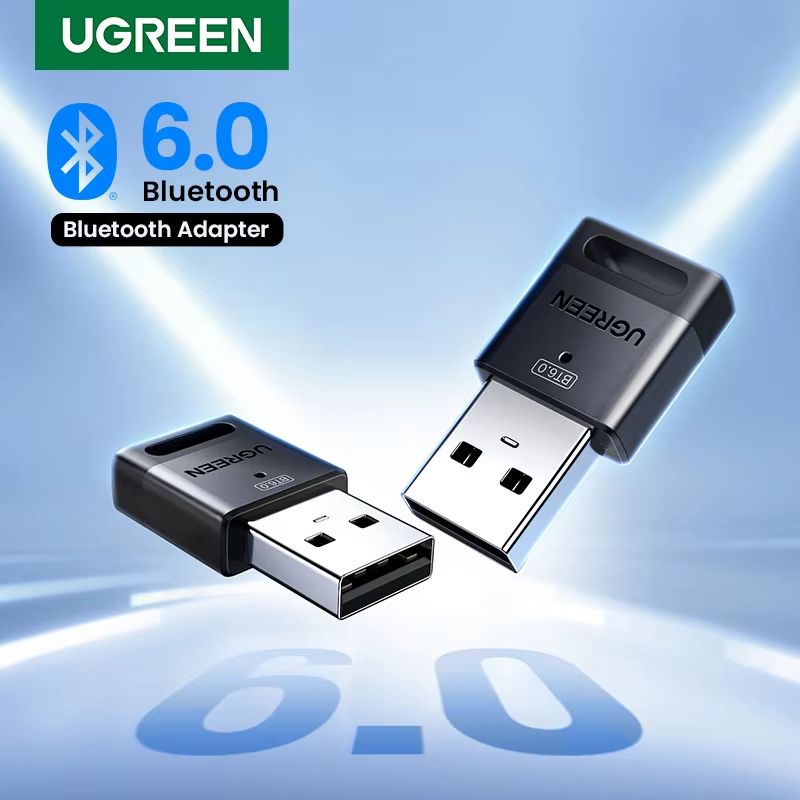 USB Bluetooth 6.0 Adapter Dongle for PC and Laptop – High-Speed Wireless Receiver & Transmitter for Windows Devices