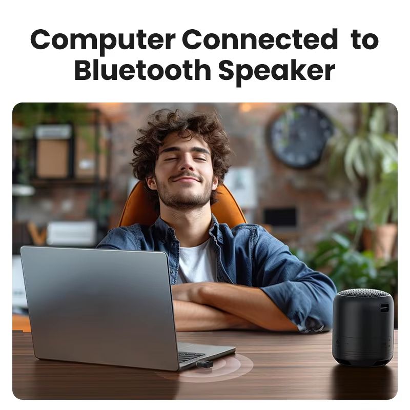 USB Bluetooth 60 Adapter Dongle For PC And Laptop  HighSpeed Wireless Receiver  Transmitter For Win 4