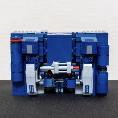 MINISO FIT 10358 Robot Soundwave Building Blocks  Creative Assembly Model Toy For Kids  Collectors 3
