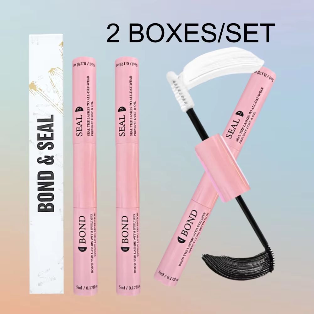 Lash Bond And Seal Kit  10ml Individual Lash Glue  Seal With Remover And Tweezers For LongLasting L 8