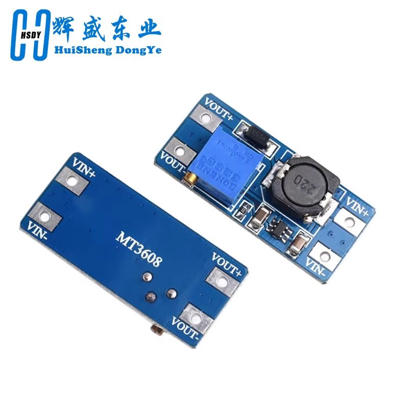 MT3608 DCDC Boost Converter Module  Adjustable StepUp Power Supply 2A 2V24V To 5V9V12V28V For Ardui 3